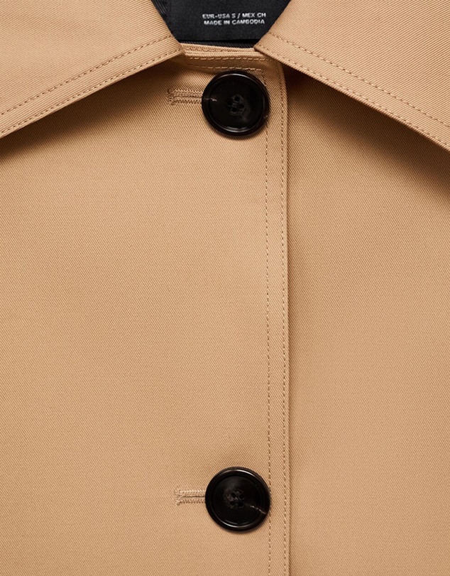 M.N.G - Oversized Parka With Epaulettes