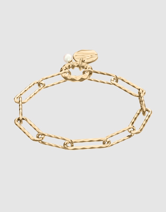 Skagen - Agnethe Pearl Gold Bracelet
