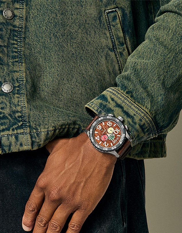 Nixon - 51-30 Chrono Leather Watch
