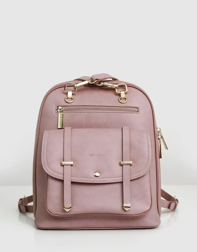 Belle & Bloom - 5th Ave Leather Backpack