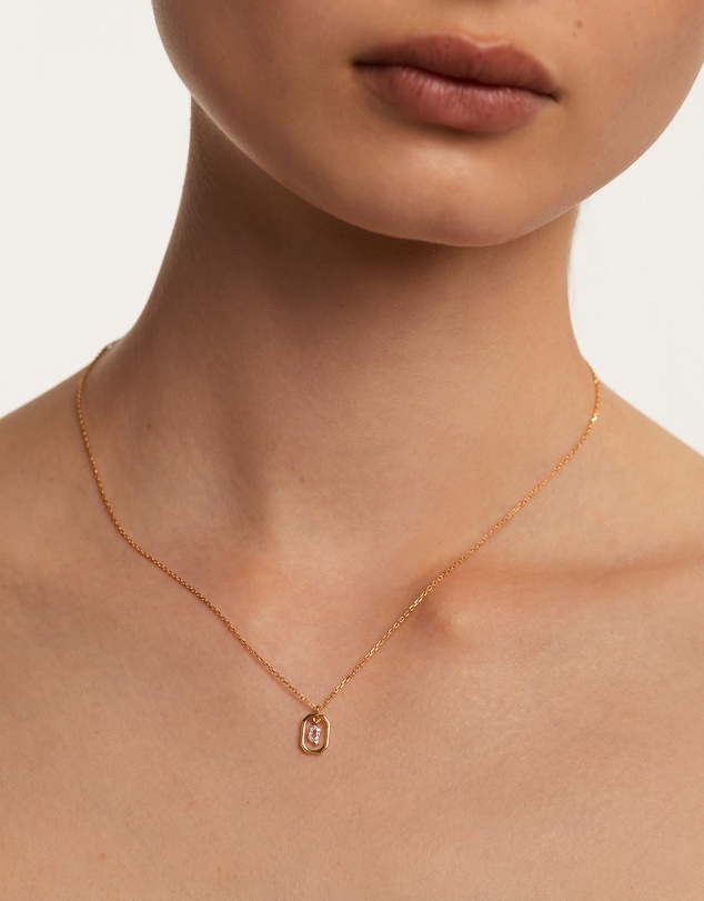 PDPAOLA - Mini Letter Q Gold Necklace
