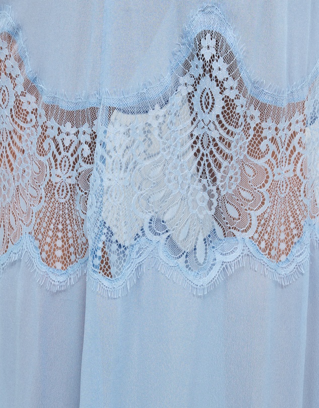 AERE - Alina Lace Insert Maxi Dress