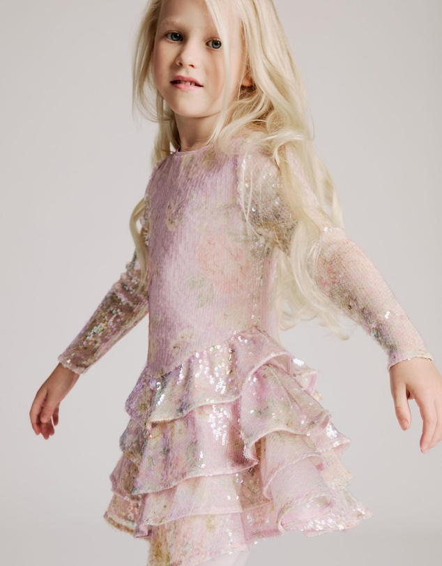 Bardot Junior - Abby Sequin Mini Dress - Kids-Teens
