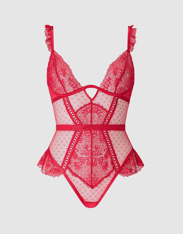 Ann Summers - Entice Me Teddy Foldover