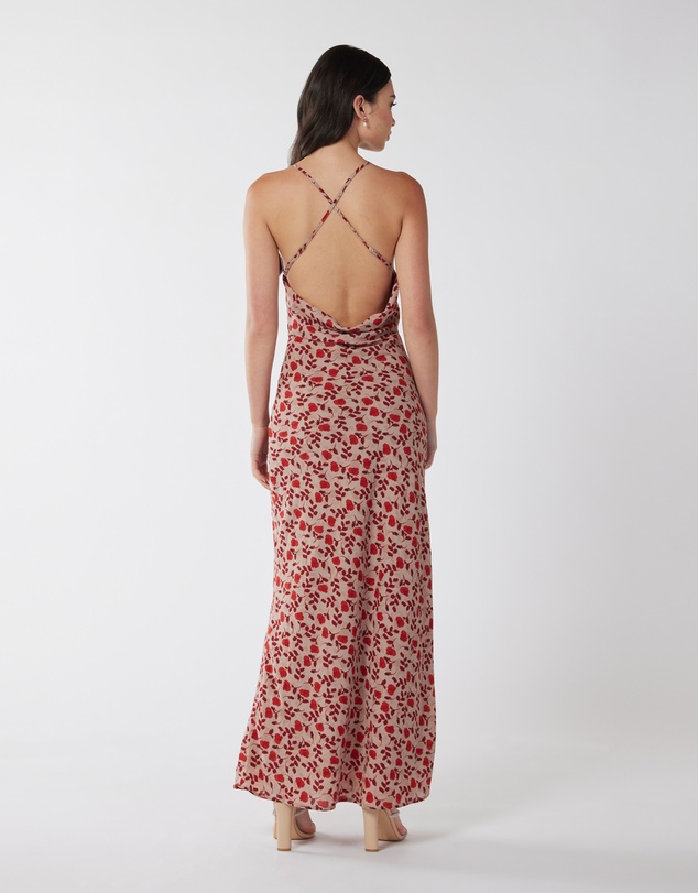 ids - Vespa Rossa Cross Back Dress