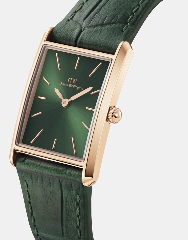 Daniel Wellington - Bound 32x22mm Crocodile Emerald