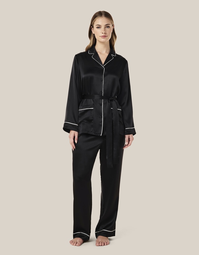 Papinelle - Sylvie Silk Wrap PJ Set