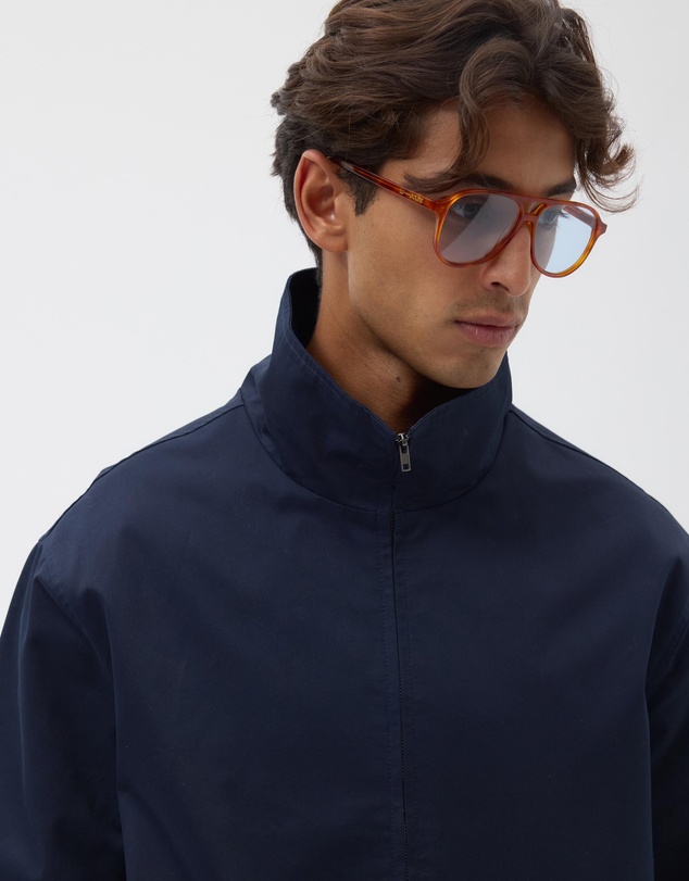 AERE - Maddox Cotton Twill Funnel Jacket