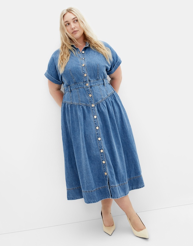 City Chic - Ari Denim Dress
