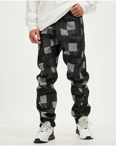 Surrounded By Ghosts - The Vanadium Denim Drawstring Pants