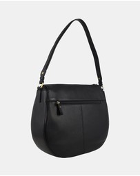 Pierre Cardin - Pierre Cardin Ladies Leather Classic Hobo Bag