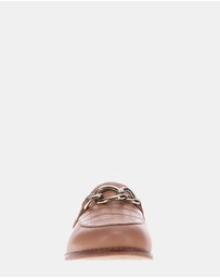 Mia Vita - Trudy Mule - Latte/Latte Croc