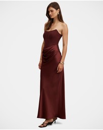 Forever New - Isra Drape Strapless Maxi Dress