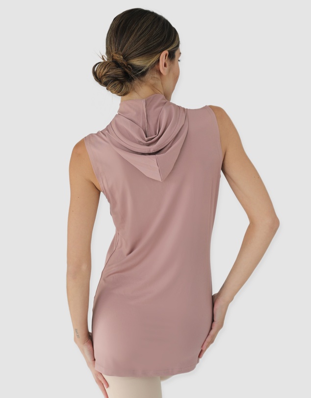 Mod Squad - Luxe Sleeveless Hooded Tank Base Layer