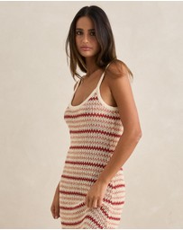 Rhythm - Tami Stripe Knit Maxi Dress