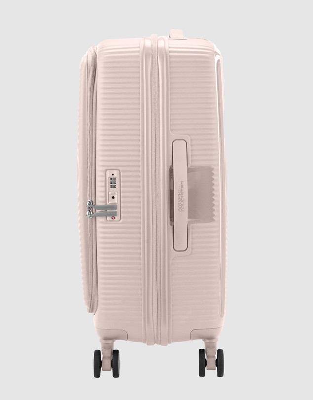 American Tourister - Curio Book Opening Medium Suitcase Expandable (68Cm)