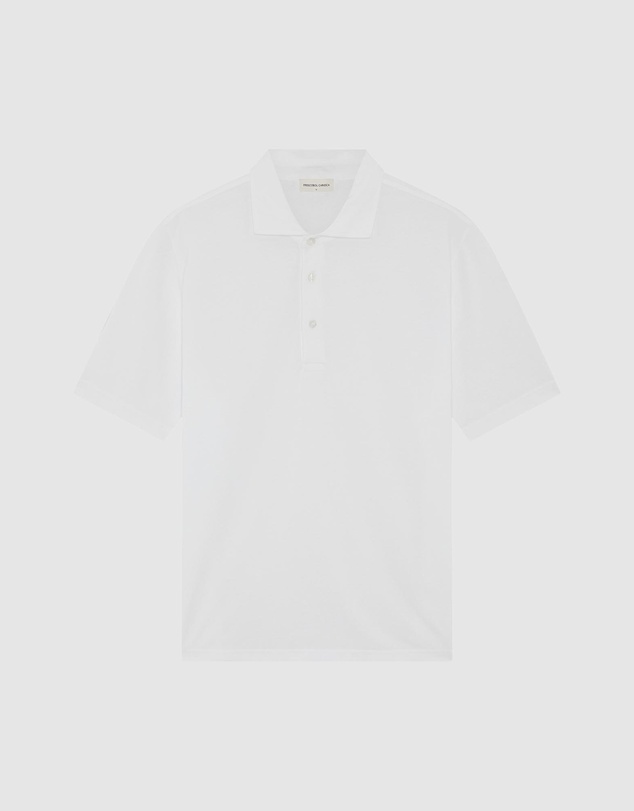 Frescobol Carioca - Luca Cotton Piquet SS Button Up Polo