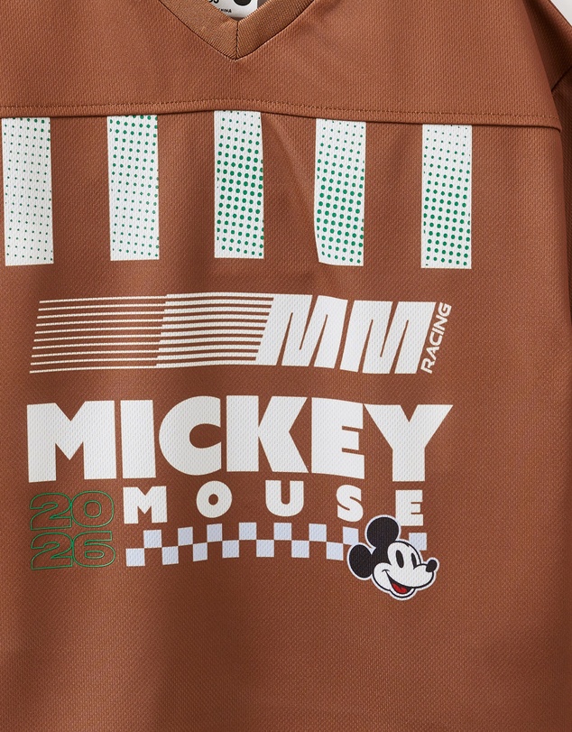 Cotton On Kids - Disney Mickey Mouse Ss Mesh V Neck Tee