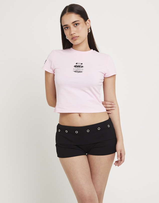 Neon Hart - Displaced Baby Tee