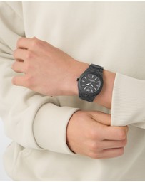 Plein Sport - PLEIN METRONAUT 42mm Black Dial and Black bracelet