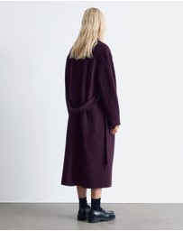 & Other Stories - Voluminous Belted Wool Coat