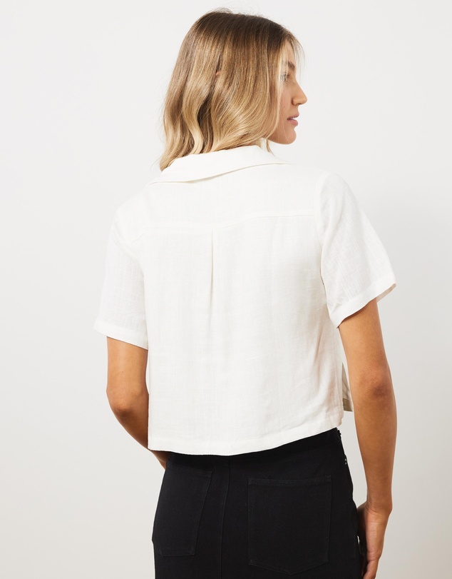 Atmos&Here - Alis Linen Blend Shirt