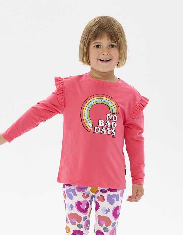 Rock Your Kid - No Bad Days Long Sleeve Jessica Frill T-Shirt