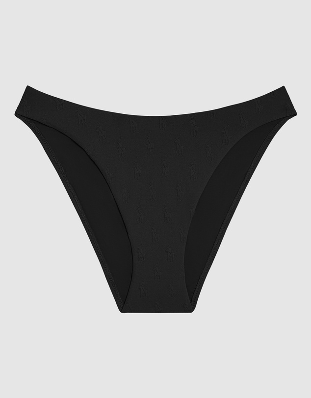 Polo Ralph Lauren - Logo Jacquard High Leg Bikini Bottom