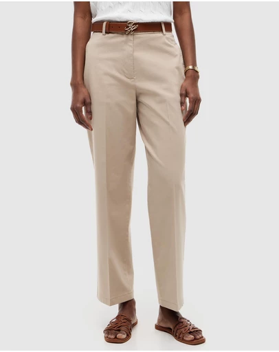 Tommy Hilfiger - Washed Slim Straight Chinos