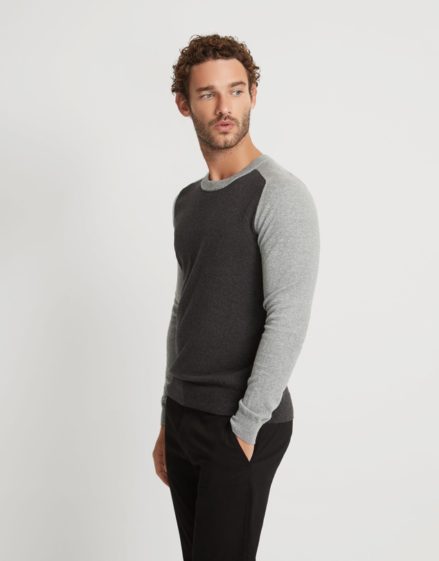 Oxford - Finn Crew Neck Cashmere Blend Top