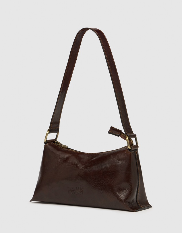 Florence - The Laura Brown Leather Shoulder Bag