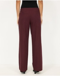 Dazie - Glow Up Linen Low-Waisted Pants
