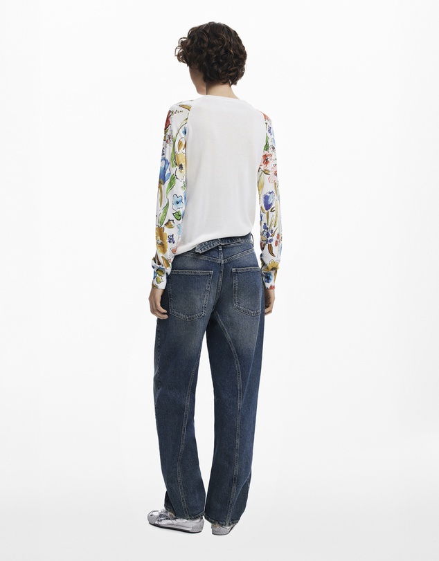 Desigual - Arty sleeve sweater