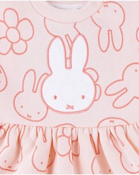 Kynd Baby - Miffy Sweater Dress In Baby Pink