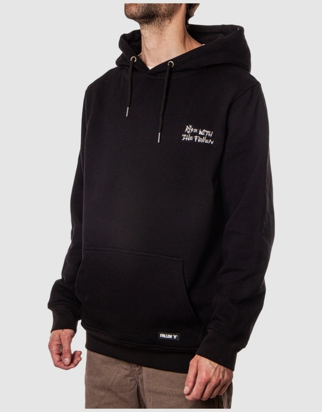 Fallen Footwear - Mens Dark Horse Hoodie Black