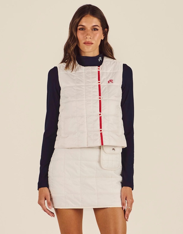 Malbon - Maya Quilted Vest