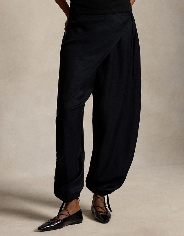 Polo Ralph Lauren - Tie-Front Wrap Pants