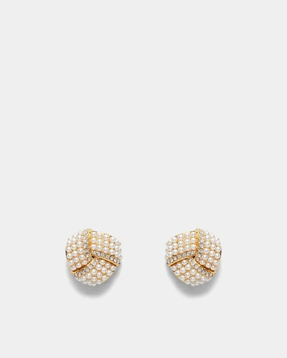 MIMCO - Tie The Knot Stud Earrings