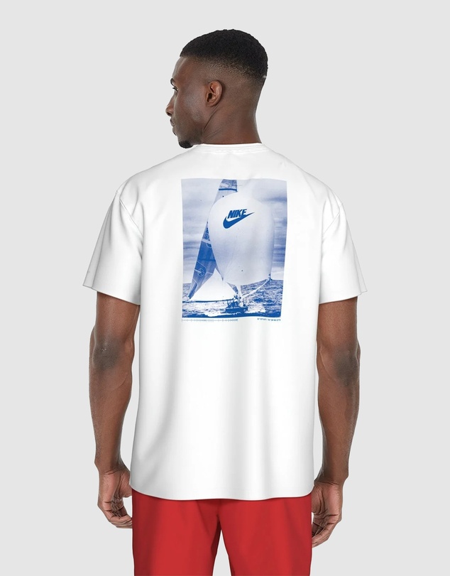 Nike - Sailboat Short Sleeve Hydroguard Top