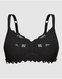 Sans Complexe - Coton d'Arum Organic Cotton Wirefree Lacy Bra