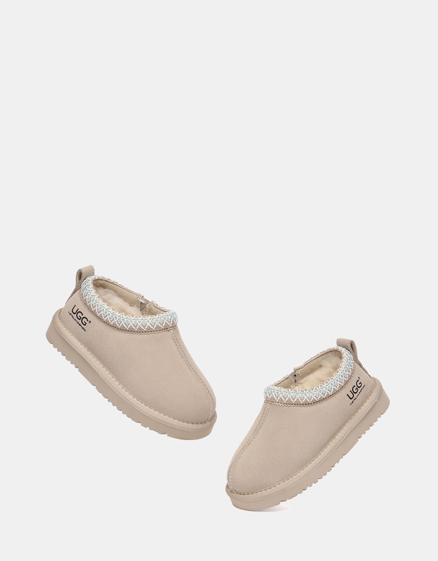 EVERAU - Australian Shepherd Ugg Tay Kids Cow Suede Upper House Shoes