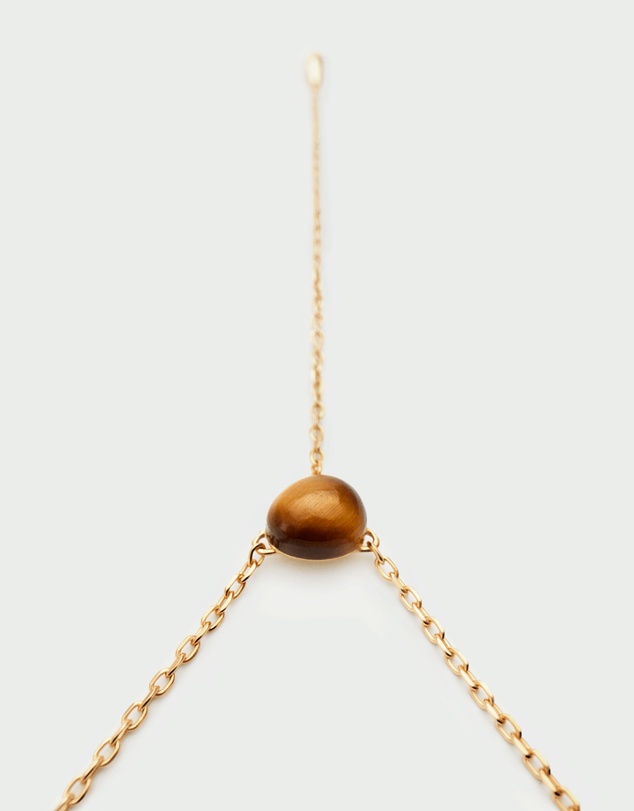 PDPAOLA - Tiger Eye Stella Necklace