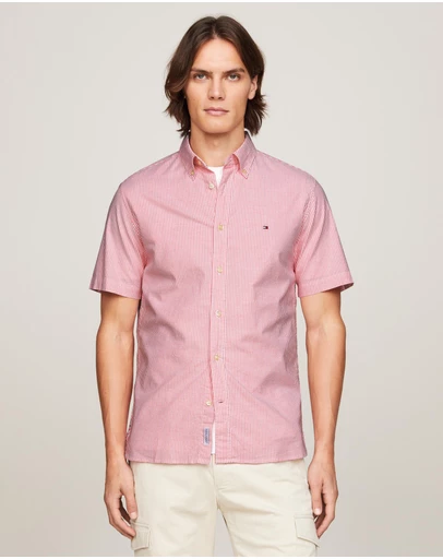 Tommy Hilfiger - TH Flex 1985 Collection Regular SS Shirt