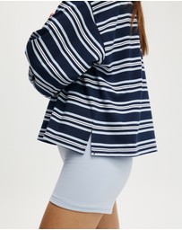 Cotton On Body Active - Long Sleeve Graphic Crew Sweatshirt