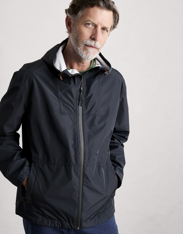 Seasalt - Seasalt Cornwall Navy Sailing Time Lightweight Jacket