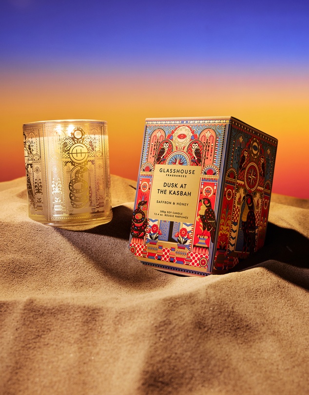 Glasshouse Fragrances - Dusk At The Kashbah 380g Soy Candle