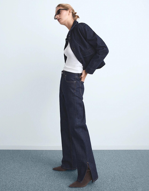 M.N.G - Straight-Leg Jeans With Openings