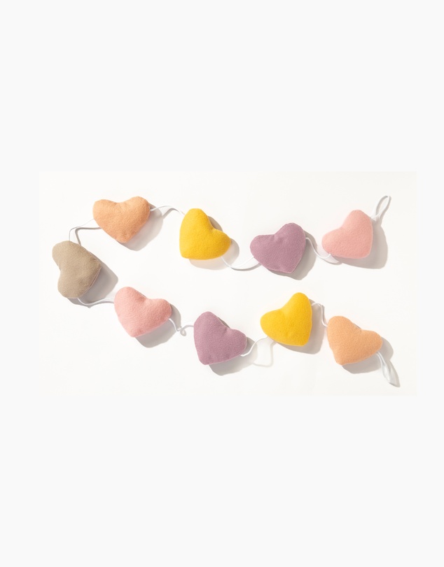 Living Textiles - Bunting Decoration - Bohemian Bliss/Heart