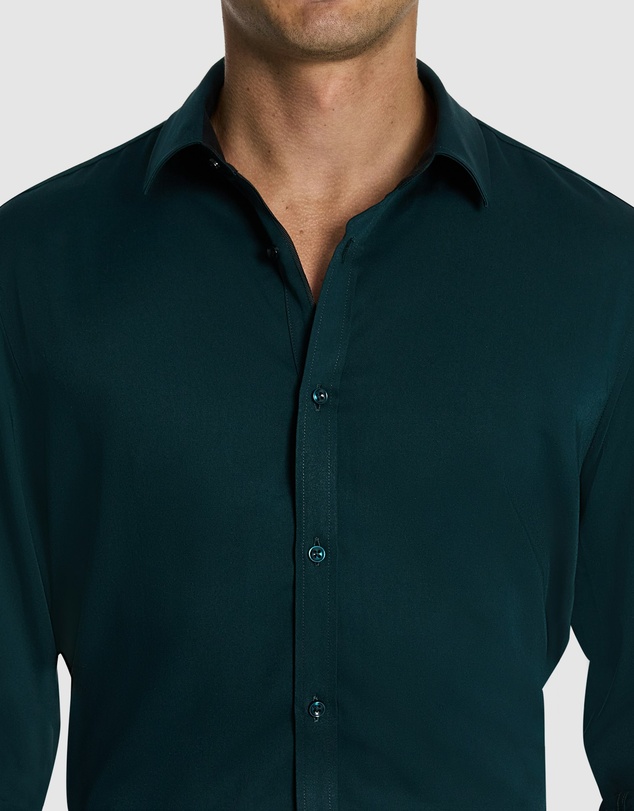 yd. - Heathcoat Slim Bamboo Shirt