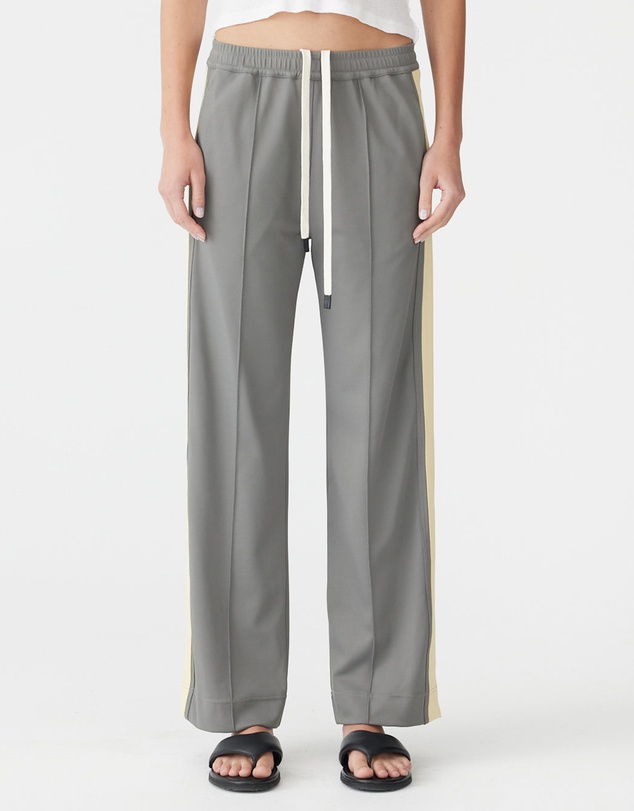 Bassike - Twill Stripe Detail Pants